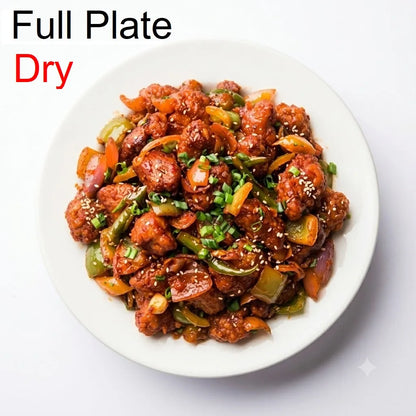 Special Dry Chicken Chilli, Full Plate
