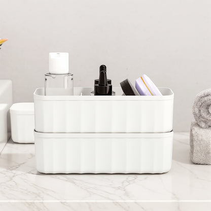 236 5-compartments Sockshandkerchiefunderwear Storage Box Socks Drawer Closet Organizer Storage Boxes (Pack Of 4)