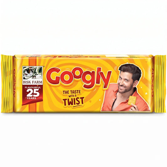 Bisk Farm Googly Biscuits, 195 g Pouch