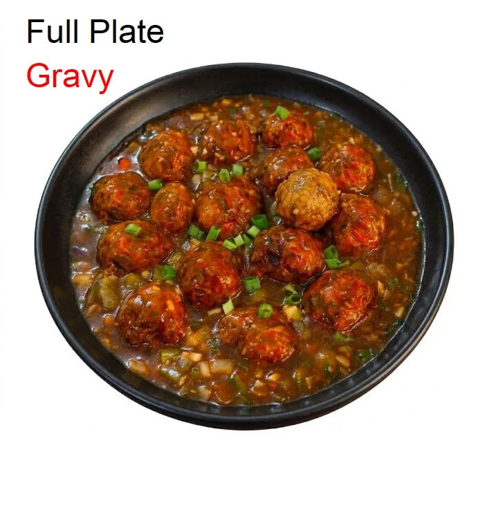 Special Gravy Veg Manchurian, Full Plate