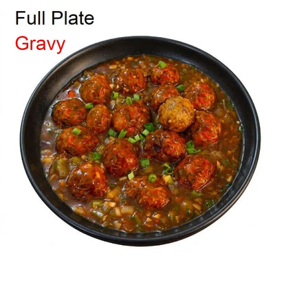 Special Gravy Veg Manchurian, Full Plate