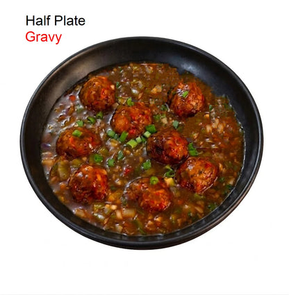 Special Gravy Veg Manchurian, Half Plate