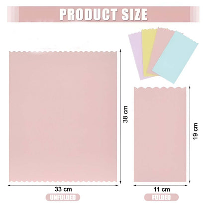 Multicolor Decorative Baking Paper Sheets (38 X 33 Cm  200 Pc)