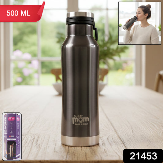 Supermom 500 Ml Stainless Steel Insulated Hydro Water Bottle Vacuum Flask