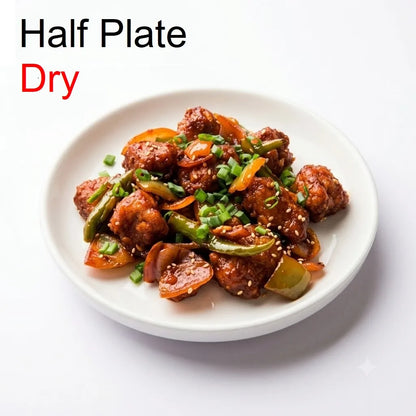 Special Dry Chicken Chilli, Half Plate