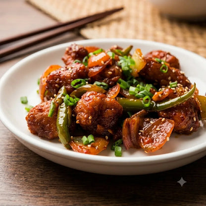 Special Dry Chicken Chilli, Half Plate