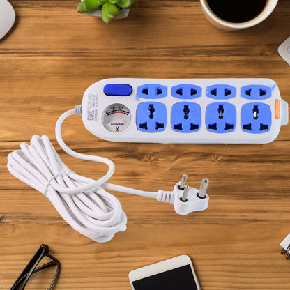 Heavy Duty Multi 8 Socket Extension Board (1 Pc)