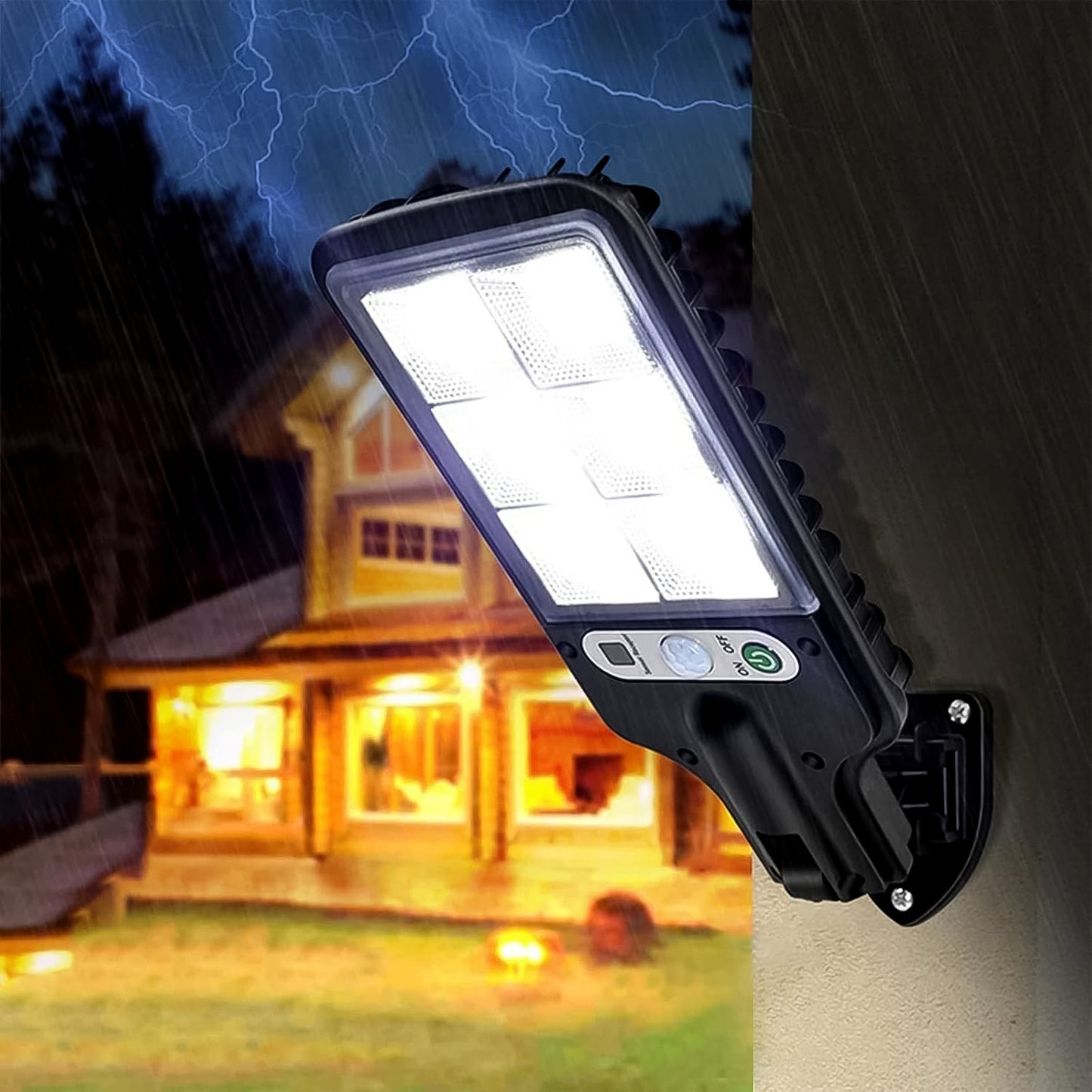 High-power Solar Led Street Light With Motion Sensor  Remote Control