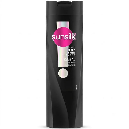 Sunsilk Radiant Black Shine Shampoo, 80 ml