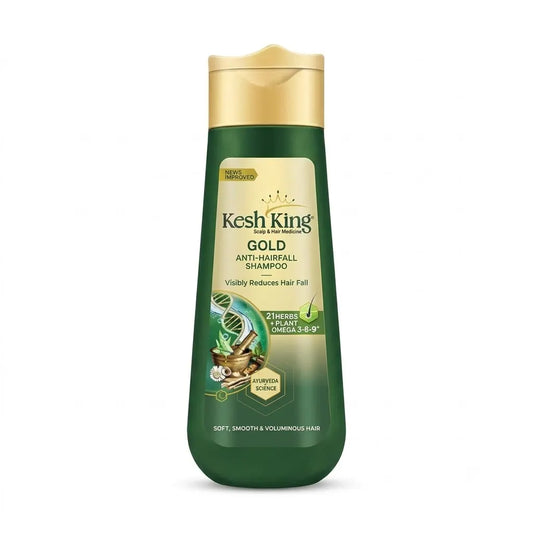 Kesh King Gold Anti-Hairfall Shampoo, 340 ml