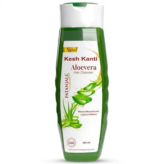 Patanjali Kesh Kanti AloeVera Hair Cleanser, 180 ml