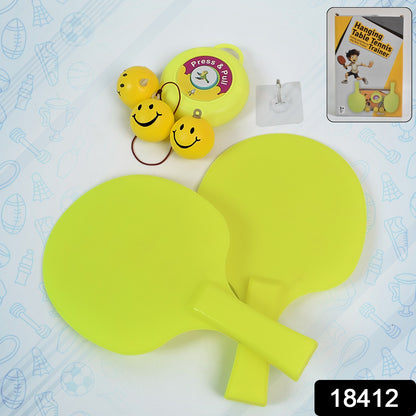 Hanging Table Tennis Trainer Set With Three Ball (1 Set)