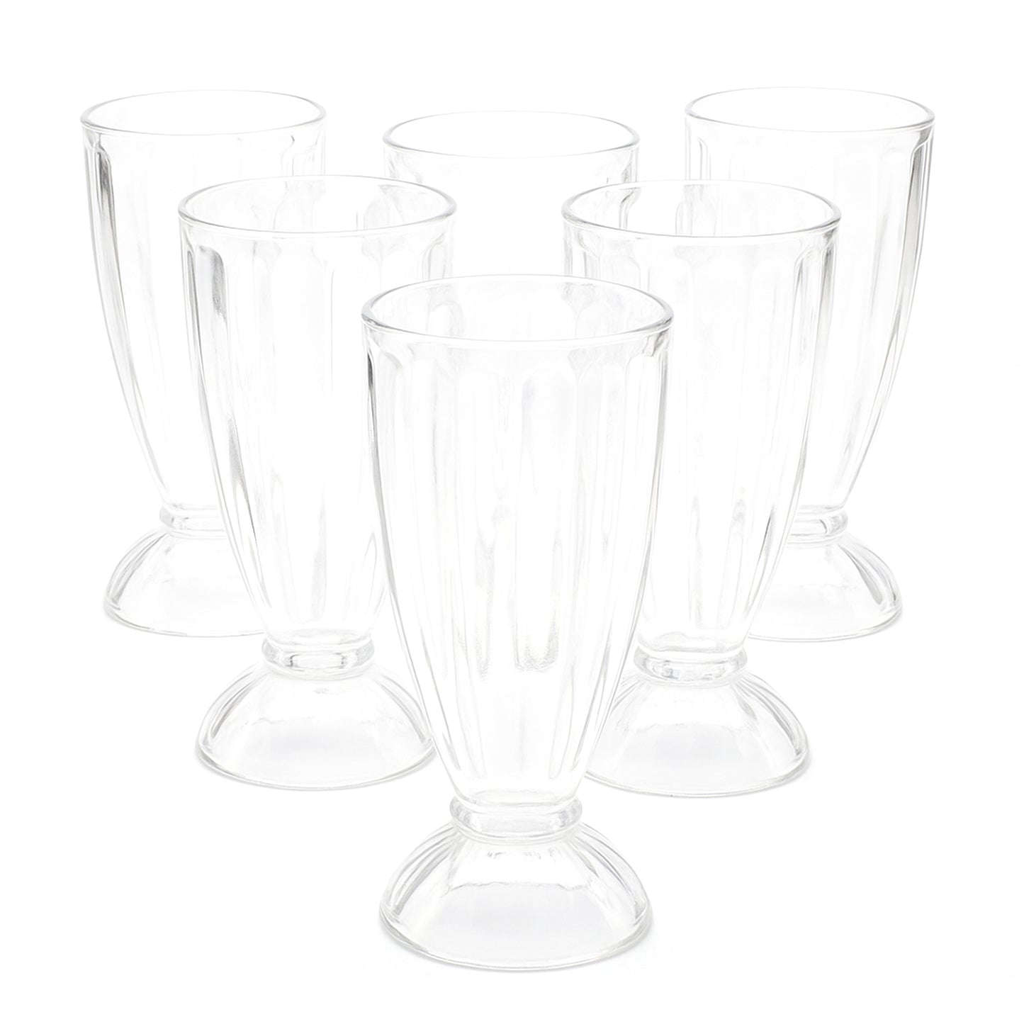 Apex Premium Dessert  Falooda Glasses (Approx 400ml  6 Pc)
