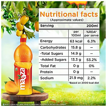 Maaza Mango Drink, 1.2 L PET Bottle