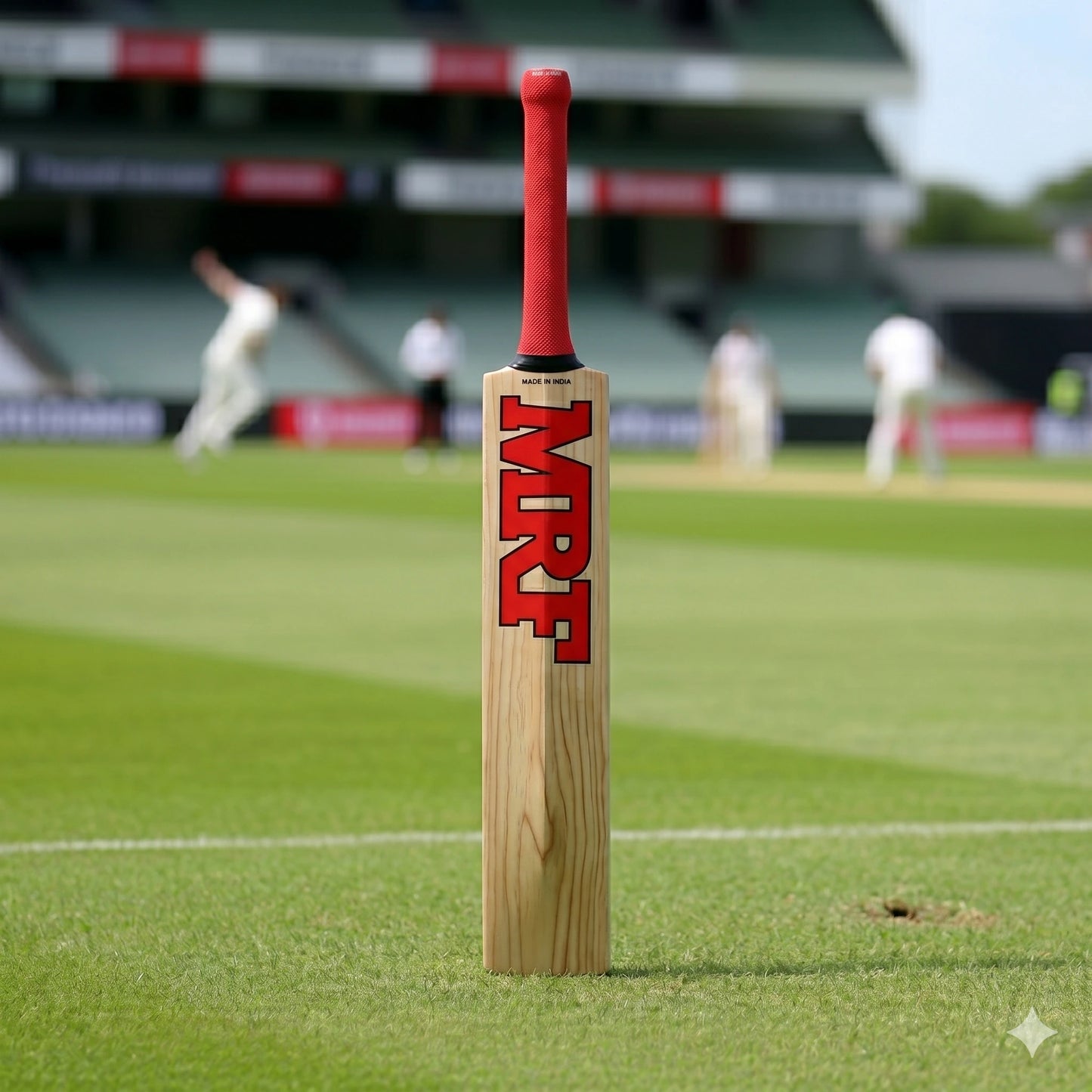 MRF Poplar Willow Cricket  Bat For 10 - 12 Yrs (1 kg)