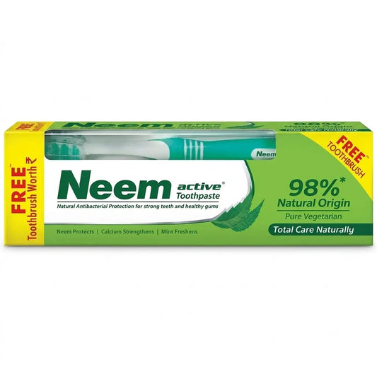 Neem Active Toothpaste (Get Free Toothbrush), 200 g