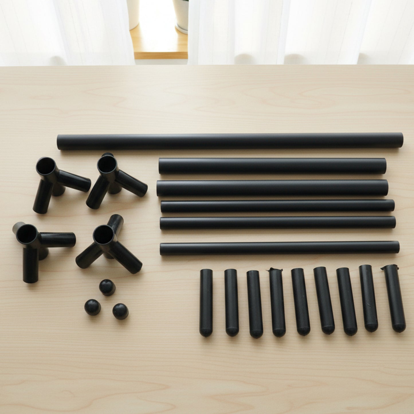 Floor Standing Metal Coat Rack Stand With Multi Hooks