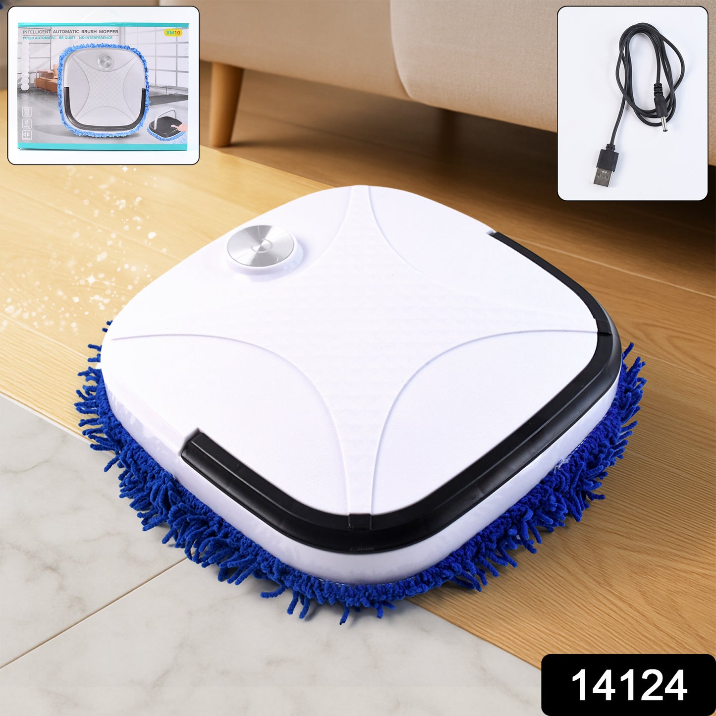 Automatic Smart Floor Cleaning Robot (1 Pc)