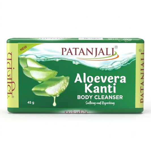 Patanjali Aloevera Kanti Body Cleanser, 45 g