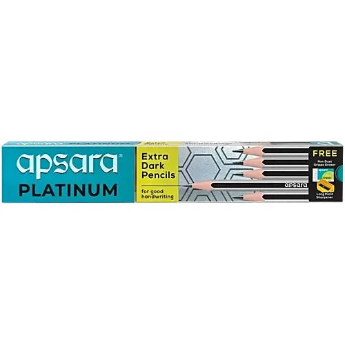 Apsara Platinum Extra Dark Pencils, 10 pcs
