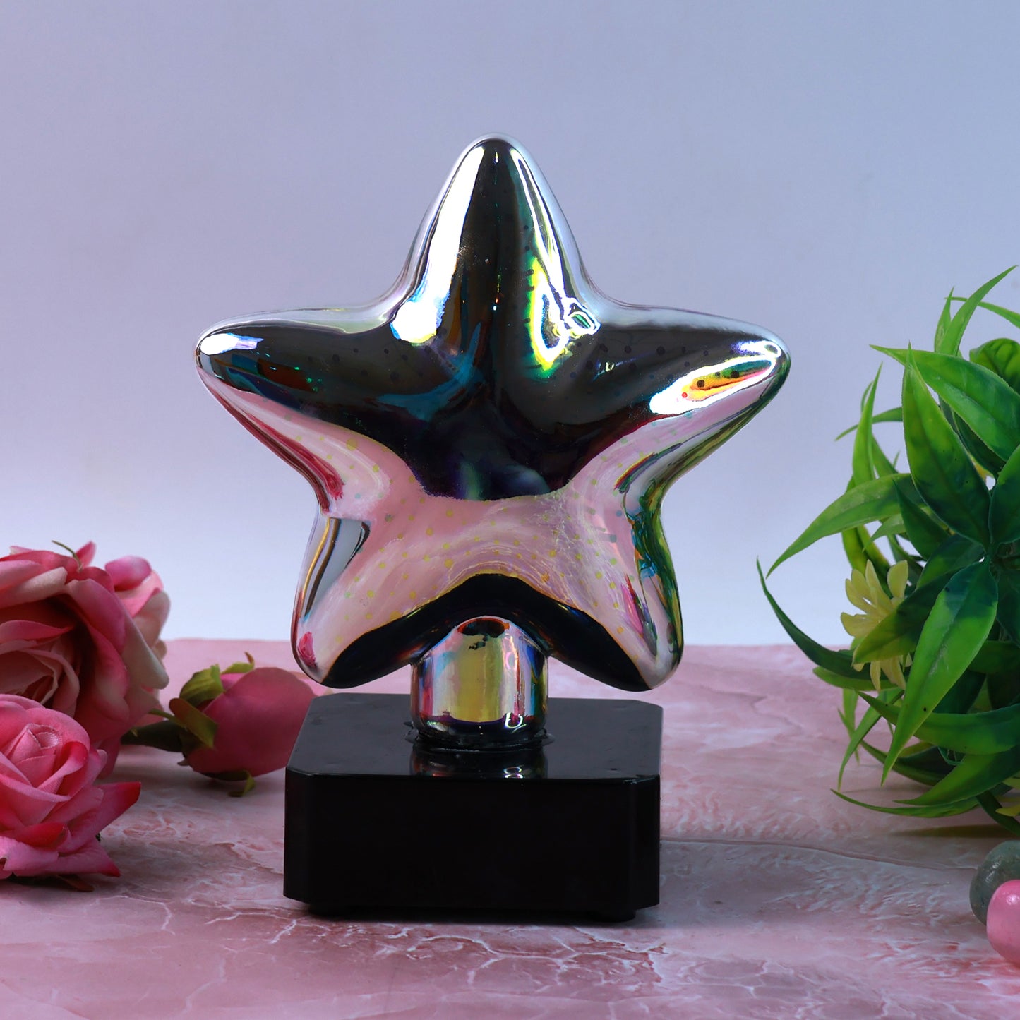 Star-shaped 3d Illusion Decorative Led Night Lamp (1 Pc)
