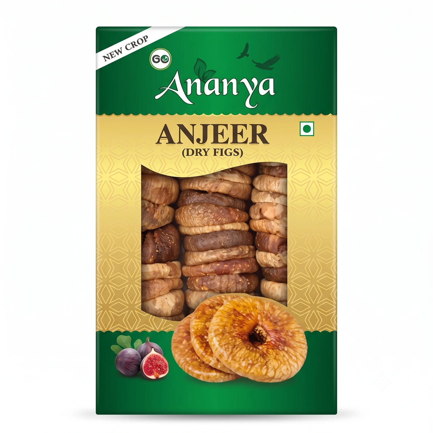 Ananya Premium Anjeer (Dry Figs), 250 g
