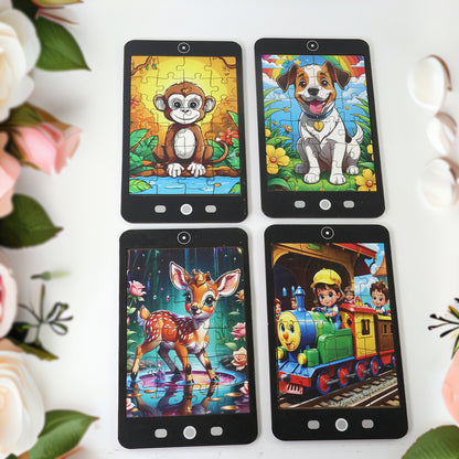 Kids Mini Cartoon Jigsaw Puzzle  1 Pc Mix Design