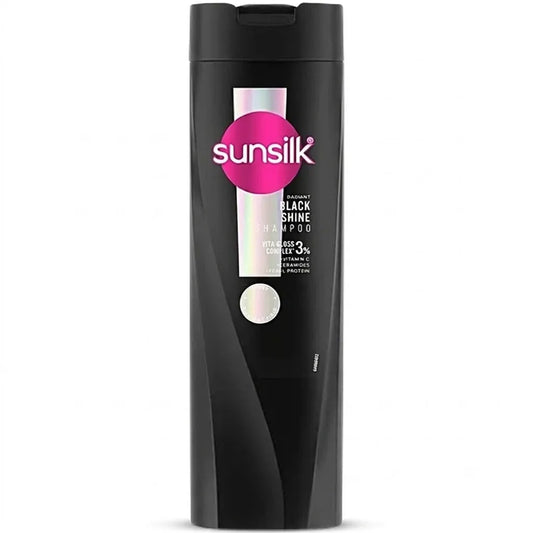 Sunsilk Radiant Black Shine Shampoo, 350 ml