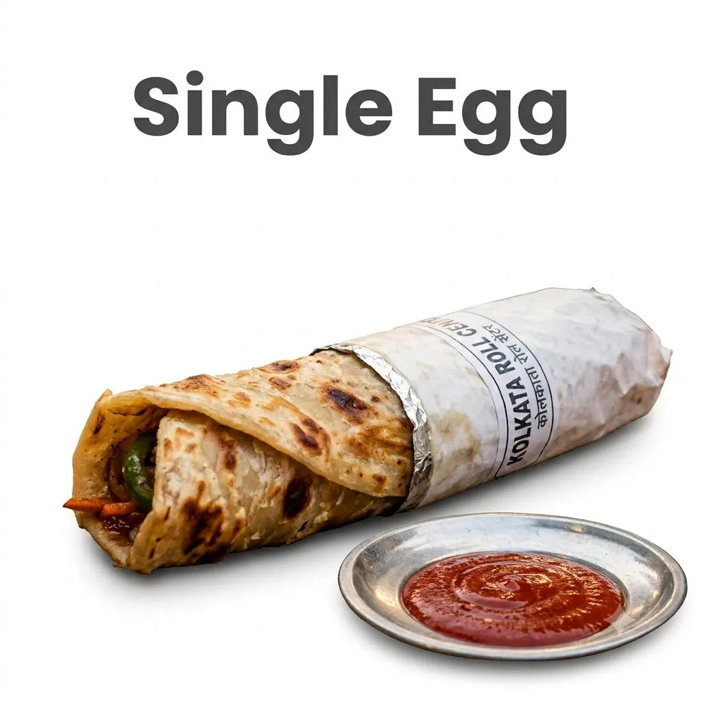 Classic Single Egg (Anda) Roll, Single Egg