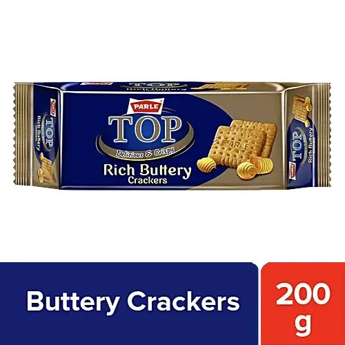 Parle Top Rich Buttery Crackers, 200 g