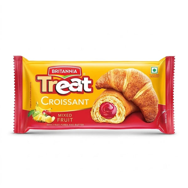 Britannia Treat Mixed Fruit Croissant, 50.5 g