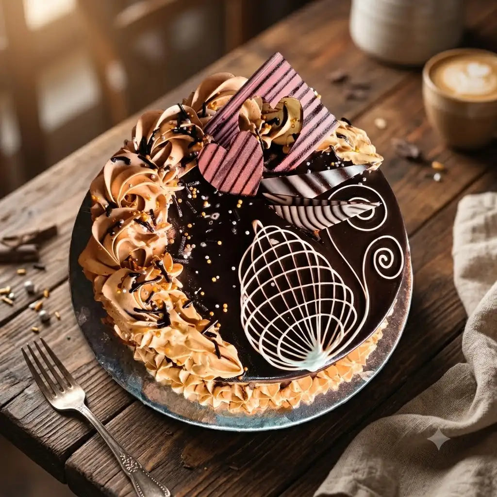 Truffle Birthday Cake, 1 Pound