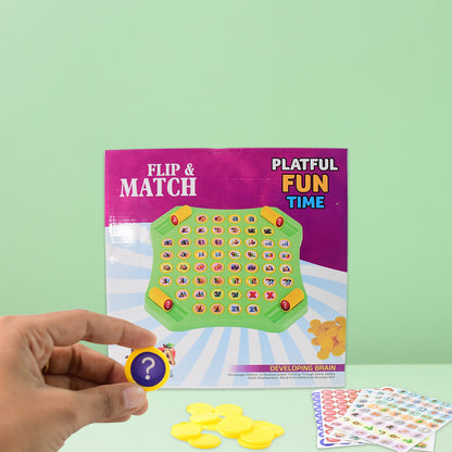 Flip  Match Educational Puzzle Game Toy (1 Set)
