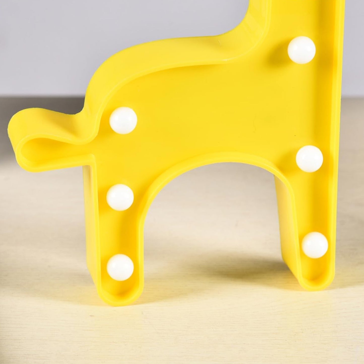 Giraffe Shape Led Decorative Night Light (1 Pc)
