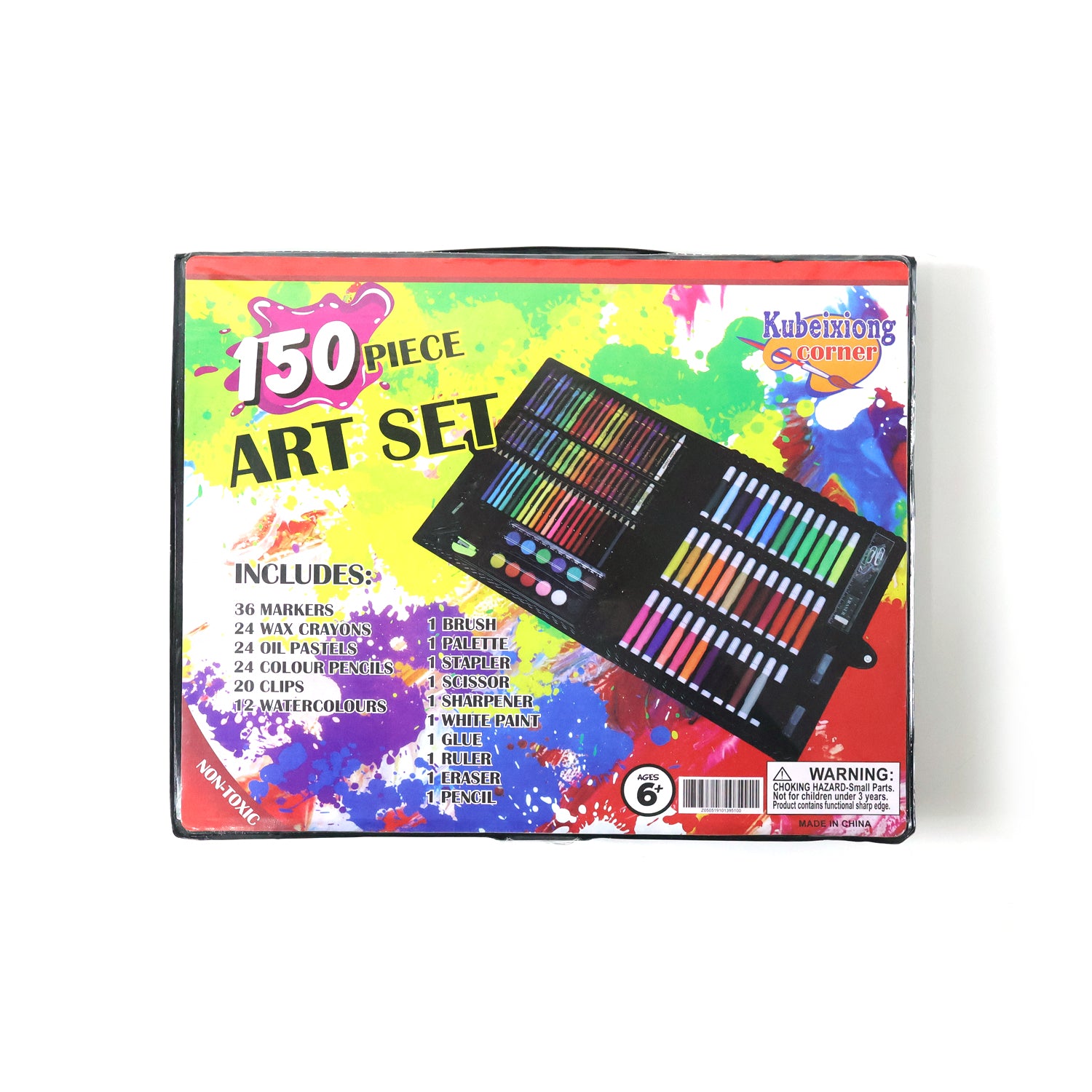 150 Piece Complete Art And Drawing Color Kit