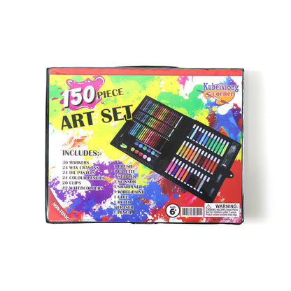 150 Piece Complete Art And Drawing Color Kit